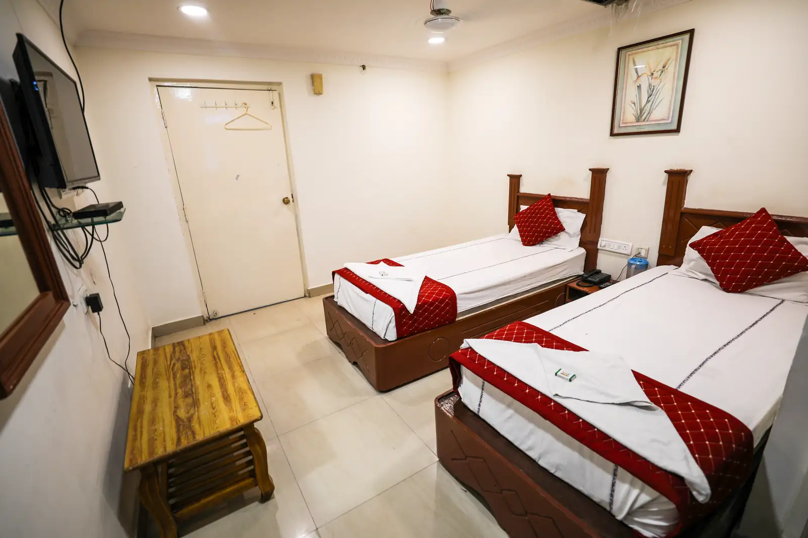 Hotel Supraja Residency Room Interior in Chandanagar, Hyderabad